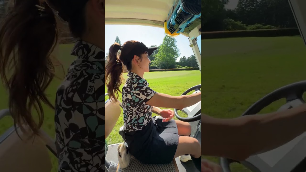 山本里菜と沖田愛加の「チーム:アリ🐜」のロケオフショットをお届け💖 この日はゴルフカートをたくさん運転しました🚗³₃ お天気も良くてゴルフ日和でした☀️#山本里菜 #沖田愛加 山本里菜と沖田愛加の「チーム:アリ🐜」のロケオフショットをお届け💖 この日はゴルフカートをたくさん運転しました🚗³₃ お天気も良くてゴルフ日和でした☀️#山本里菜 #沖田愛加