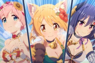 【プリコネ】ビーチフラッグで入っちゃった女！（声優 種田梨沙 東山奈央 早見沙織) プリンセスコネクト!Re:Dive