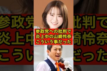 参政党への批判で炎上中の山崎怜奈、こういう事だった…【乃木坂46/アイドル/参院選】