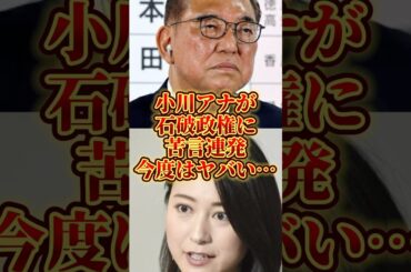 小川アナ、石破政権にまたハッキリ言うw #news23 #小川彩佳＃石破首相