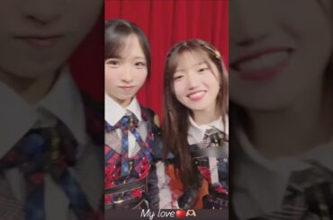 🍊 ゆいゆい 辞めないで #卒業 🍎 #AKB48 #村山彩希 Yuiri Murayama ゆいりー 🌸 #小栗有以 Yui Oguri 🍓 #AKB48_20thYear #shorts