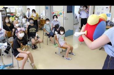 みんなで声出し笑顔の輪　生野陽子アナと読み方・話し方教室　横浜市立大付属病院　ハーティープロジェクト