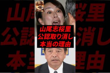 ㊗️80万再生！山尾志桜里、公認取り消し本当の理由