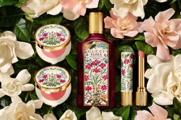 グッチ ビューティ25年秋コスメ、「ガーデニア」の甘く濃厚なフローラル香水＆花々が咲くリップなど - ファッションプレス