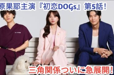 清原果耶主演『初恋DOGs』第5話！三角関係がついに動く？法廷と愛が交錯する波乱展開