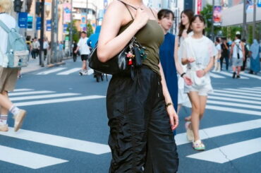 市川さん - ユニクロ(UNIQLO)、ジーナシス(JEANASIS)｜新宿ストリートスナップ1