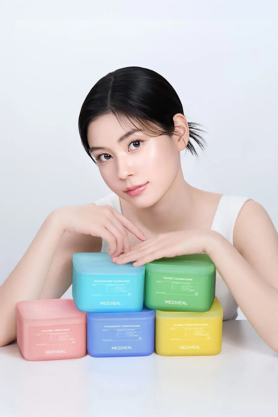 メディヒール30枚マスクシリーズ集合写真
