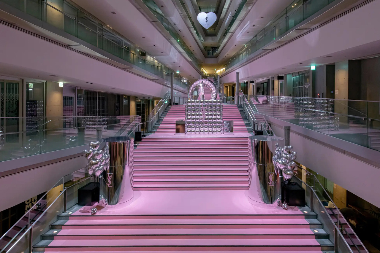 平野紫耀「YSL BEAUTY LOVE GAME TOKYO UNDERGROUND」会場巡って「気分が上がる」3