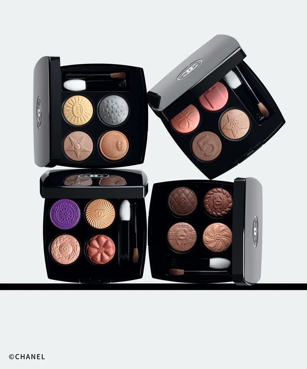 シャネルから“ボタン”デザインの限定「レ キャトル オンブル ブトン」が4種類で登場【秋新色コスメ2025】