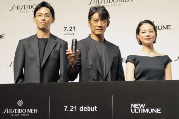 資生堂「シセイドウ メン」美容液を刷新　反町隆史＆松嶋菜々子が2年ぶりに共演、新CM披露 - WWDJAPAN