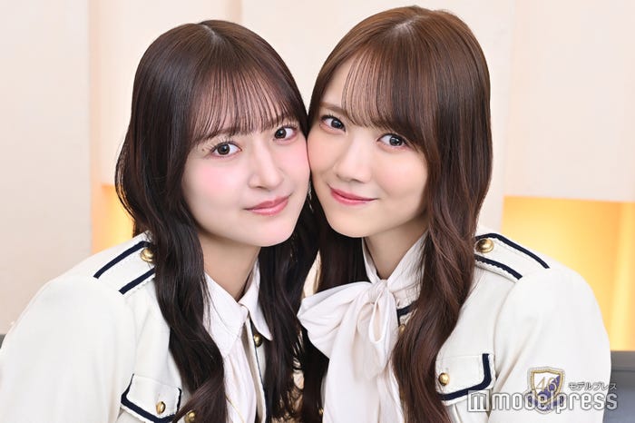 金川紗耶、田村真佑／取材は2人で実施（C）モデルプレス