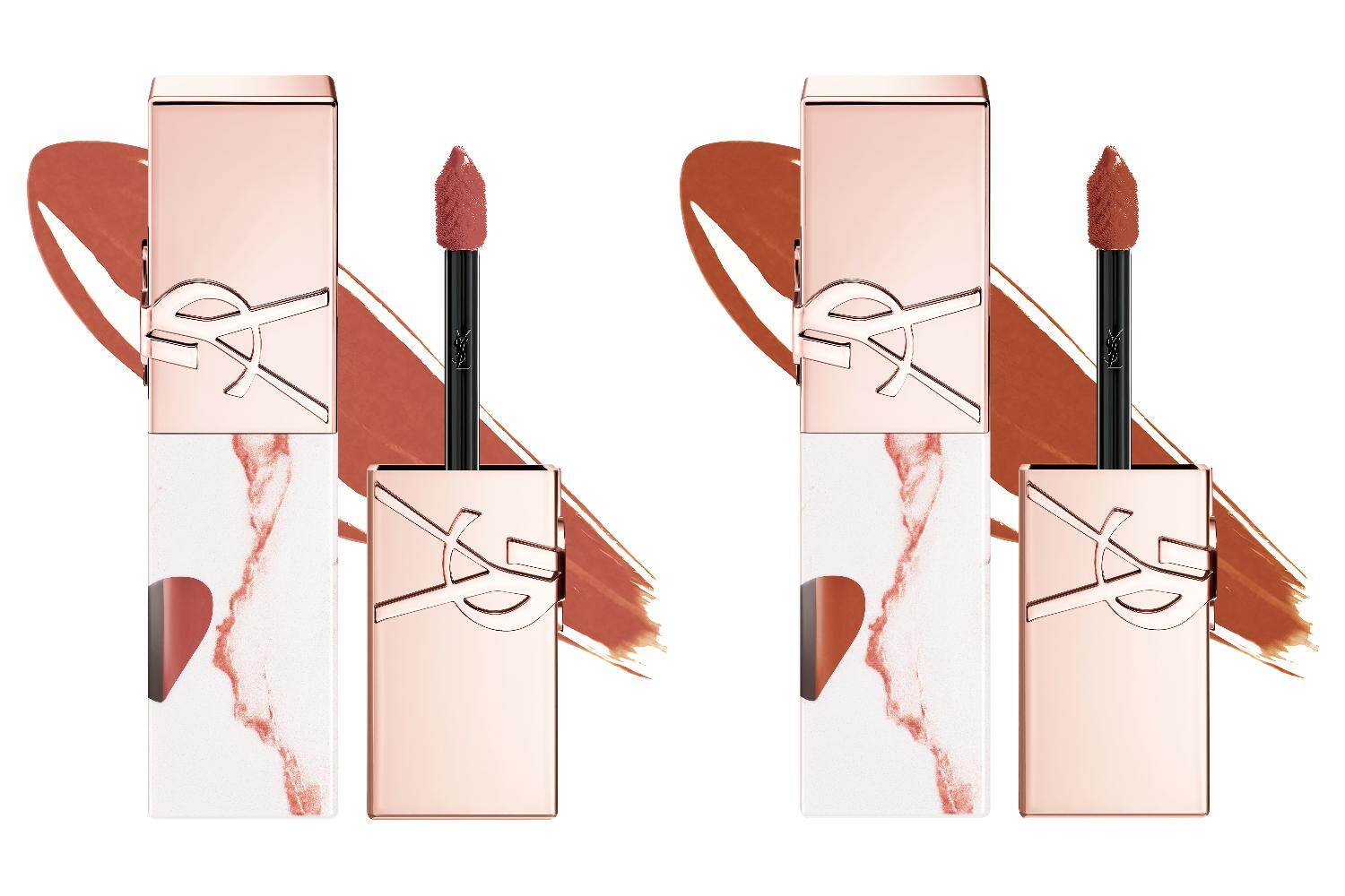 (左から)YSL ザ インクス ヴィニルクリーム＜コレクター＞No.610,No.442 各7,150円＜限定品＞ 