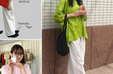 夏といえば”白パンツ”！おしゃれさんの着こなしは？【FUDGE FRIEND 1週間コーディネート】 | FUDGE FRIEND | ファッション