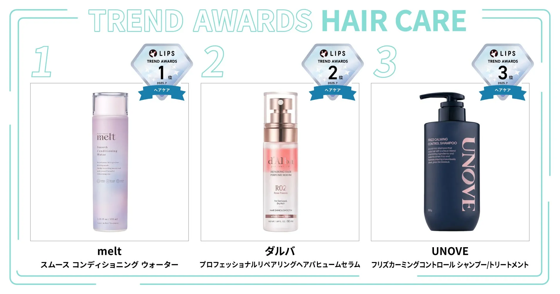 ヘアケア部門画像