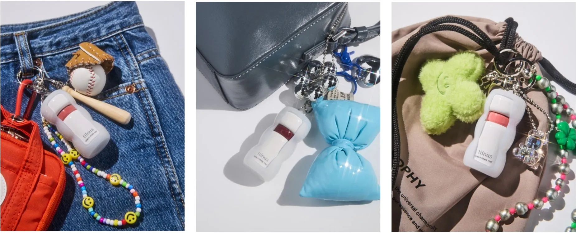 サンリットパール ティント の付け方例