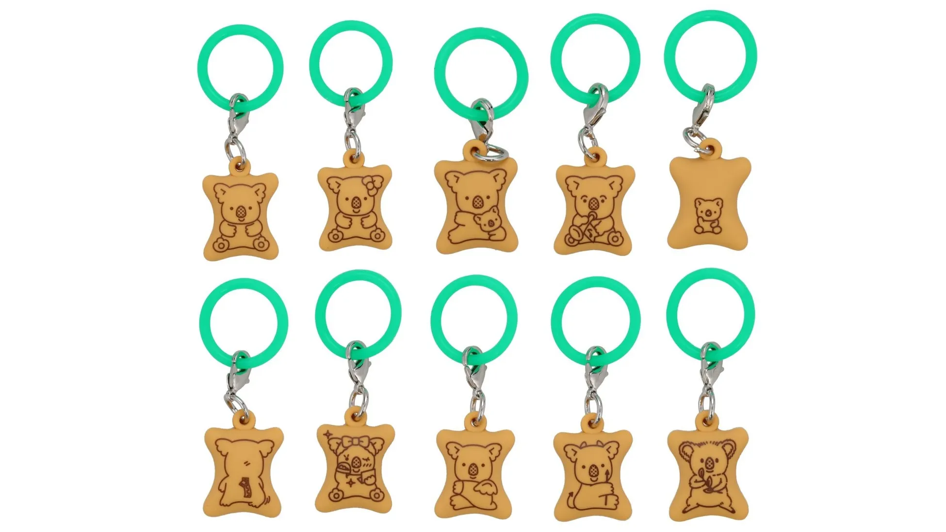 コアラのマーチ マスコット付きリップクリーム 使用イメージ