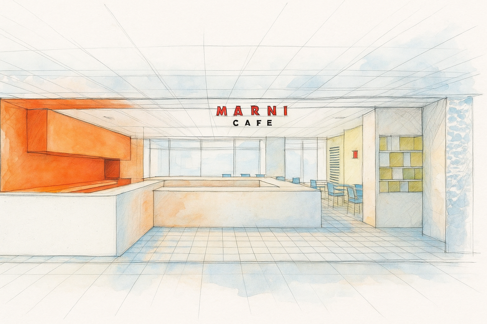 世界初のマルニ カフェがginza sixにグランドオープン！