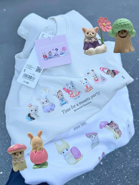 ユニクロ「シルバニアファミリー」のUTコレクション