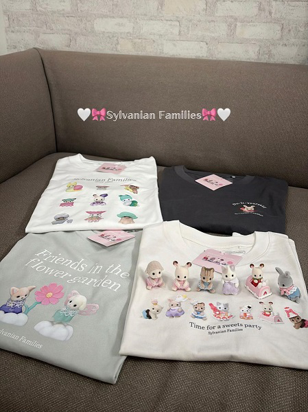 ユニクロ「シルバニアファミリー」のUTコレクション