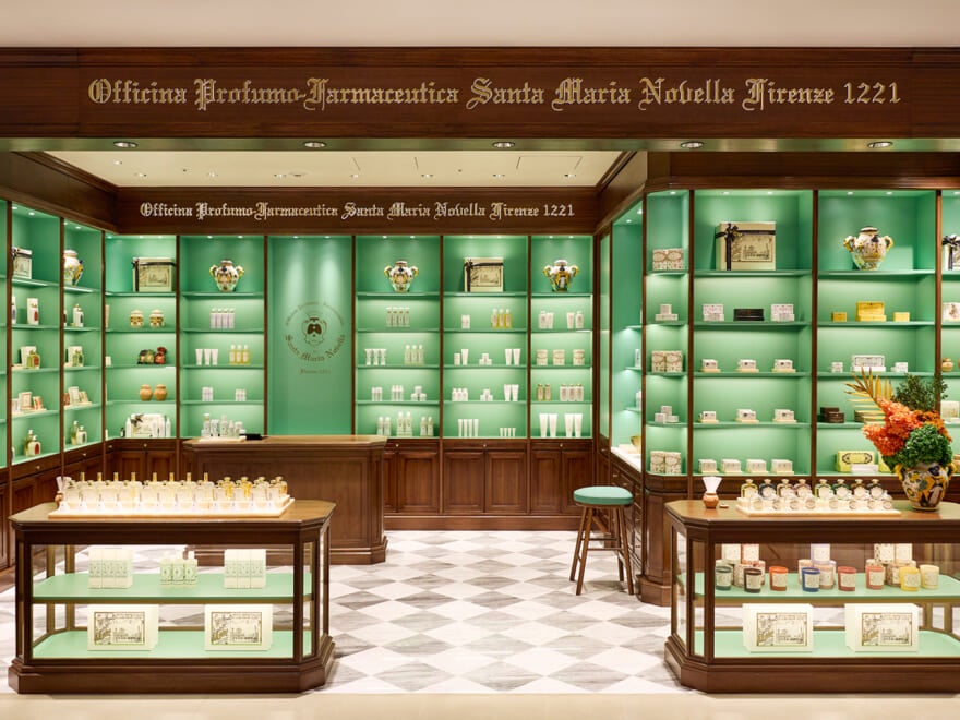 サンタ・マリア・ノヴェッラ渋谷PARCO店の内装