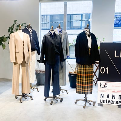 ナノ・ユニバースのドレスライン「LB.01 Statement」