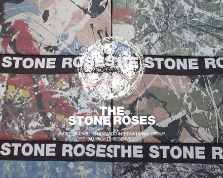 "The Stone Roses for bonjour records  Official T-shirt" 　メインビジュアルB