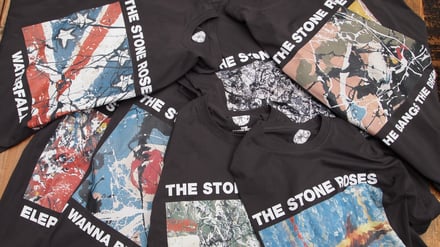 "The Stone Roses for bonjour records  Official T-shirt"　アイテム画像