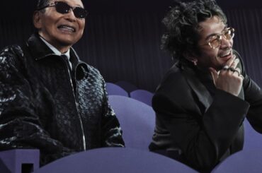 タモリと常田大希、二人の表現者が出会い体現するボッテガ・ヴェネタの“イニシャルだけで十分”という美学 | FASHION | FASHION HEADLINE