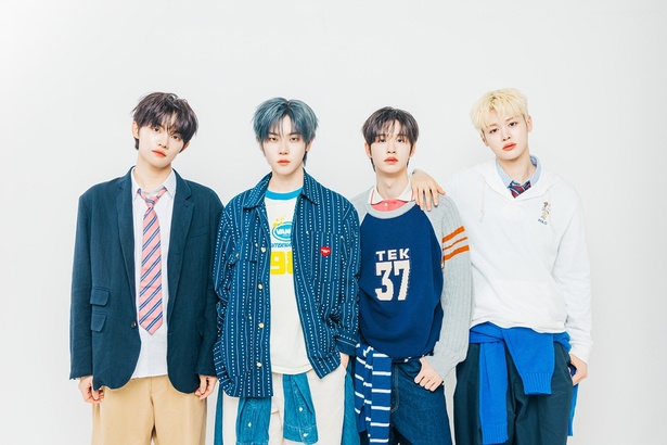 多彩な表情を見せてくれました!左からチョン・ミヌクさん、チャン・ヨジュンさん、キム・ソンミンさん、マージンシャンさん