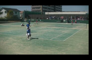20250731 山口インターハイ ソフトテニ ス 女子団体準決勝 天間麗奈・佐藤紗空(東北) vs 伊藤美咲華・廣瀬礼衣(広島翔洋)