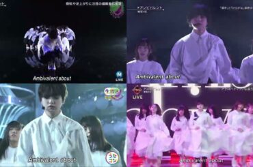 【四面】アンビバレント / 欅坂46 【センター平手友梨奈 ver.】