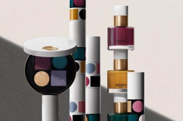 エルメス25年秋冬コスメ、“カラフル幾何学模様”のリップスティック＆夜色アイシャドウ - ファッションプレス