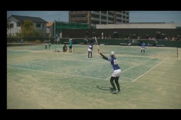 20250731 山口インターハイ ソフトテニ ス 女子団体３回戦 天間麗奈・佐藤紗空(東北) vs 森川愛瑠・五十嵐奏愛(能登)