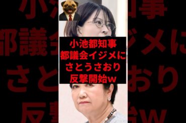 小池都知事、都議会イジメにさとうしおり反撃開始ｗ