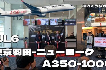 日本航空エアバスA350-1000就航初便！JL6便に搭乗！セレモニーの様子もほぼフルで公開！