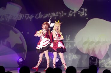 【4K】カリオストロ＆クラリス「７日間かけて世界を創るより可愛い女の子１人創った方がいい」グラブルEXフェス2025 大阪DAY1　オフィシャルキャストエンタメステージ