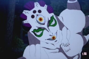 半天狗（上弦の肆）（CV古川登志夫）玉壺（上弦の伍）（CV鳥海浩輔）登場シーン【鬼滅の刃ヒノカミ血風譚 2刀鍛冶の里編】