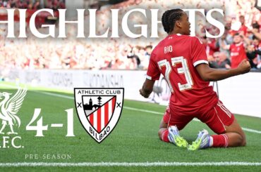 Rio Ngumoha solo strike! | Liverpool 4-1 Athletic Club | Highlights