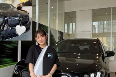 矢作穂香（28） 高級SUVを納車!「車が大きくて…」レプリカキーを抱いた笑顔のショットに「カッコ良すぎます!」