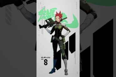 キャラクターボイス動画丨#中之島タエ  (CV: #田村睦心 )#怪獣8G #怪獣8号 #KaijuNo8