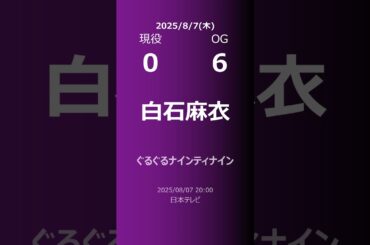 【明日の乃木坂】現役・OG 2025/08/07 #shorts #乃木坂46 【番組出演】