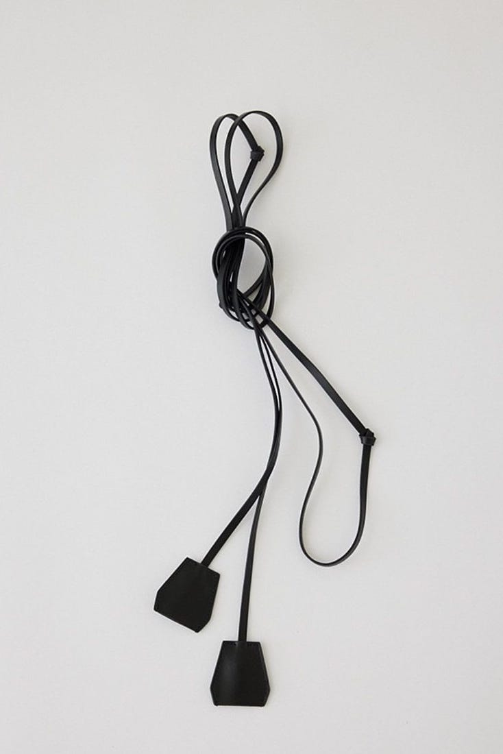Key case motif long belt/ベルト