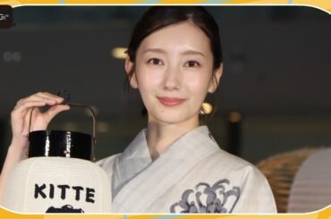 波瑠、シックな浴衣姿で“夏祭りの思い出”振り返る　「“絵描きせんべい”が大好きだったんです」