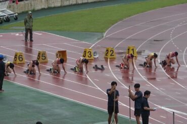 20250809095753宮崎陸上競技協会強化記録会第1共女100ｍ2組 伊東 裕凜1/宮崎(宮崎商業高)12"70