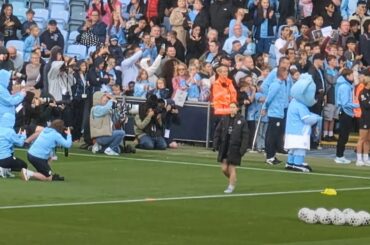 Manchester City Women 公開練習　2025年8月5日　長谷川唯選手　清水梨紗選手　山下杏也加選手　藤野あおば選手
