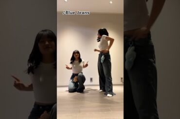 【即興ダンス】双子で「HANA / Blue Jeans」踊ってみた！#Shorts