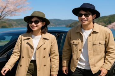 「芳根京子＆本田響矢、新車で巡る日本の絶景と心温まるひととき 🚗🌸✨」