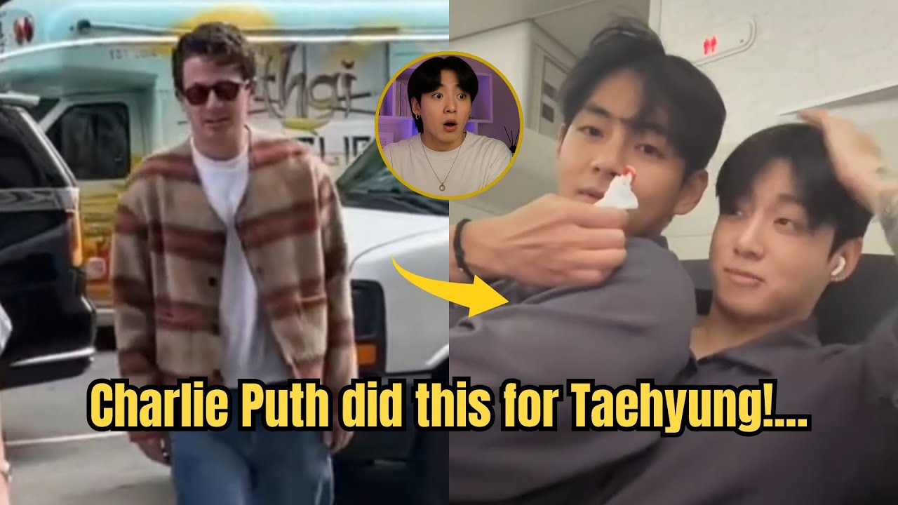 JUNGKOOK is Shocked! Charlie Puth did this for the Injured Taehyung? ARMY is Crying! JUNGKOOK is Shocked! Charlie Puth did this for the Injured Taehyung? ARMY is Crying!