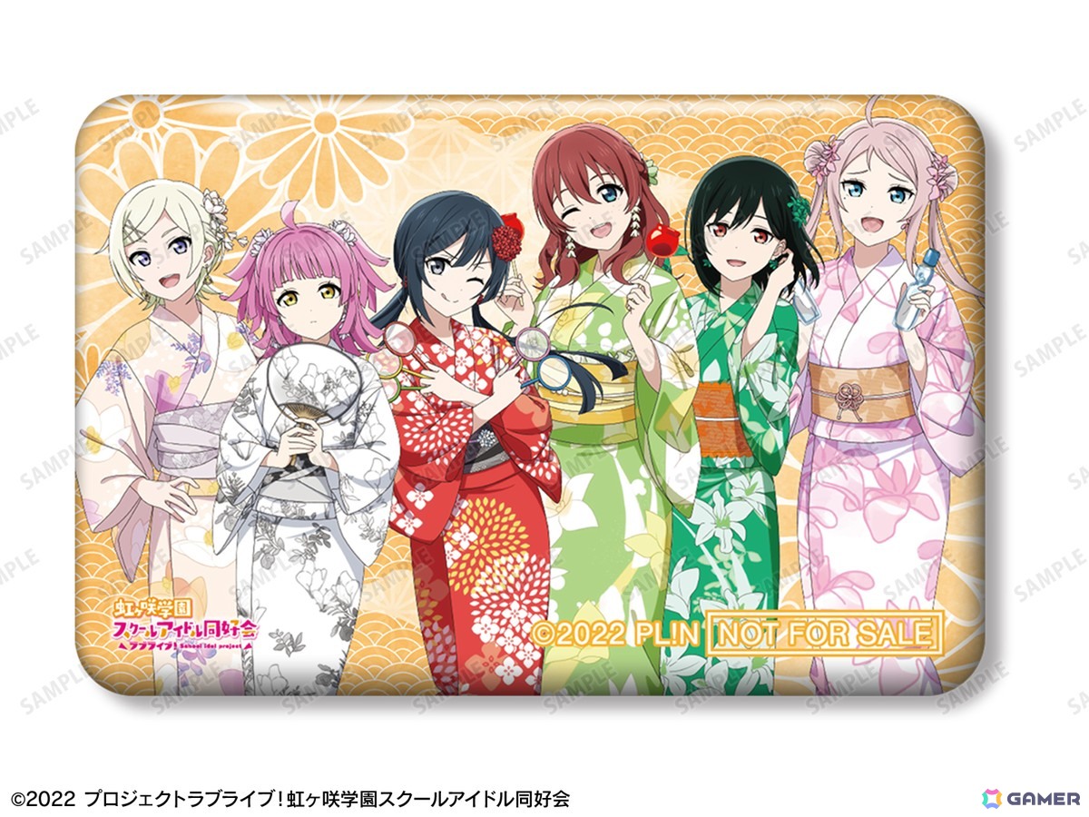 「『ラブライブ！虹ヶ咲学園スクールアイドル同好会』 POP UP SHOP in AMNIBUS STORE」が8月29日より開催！縁日をコンセプトとしたイラストグッズが登場の画像