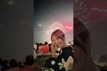 レイちゃんと花火デートなう🎆🍊          #清宮レイ #乃木坂46